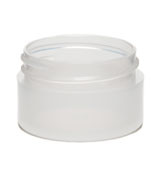 1/2 oz White Plastic Jar THICK WALL 1/2-43-TW-NPP
