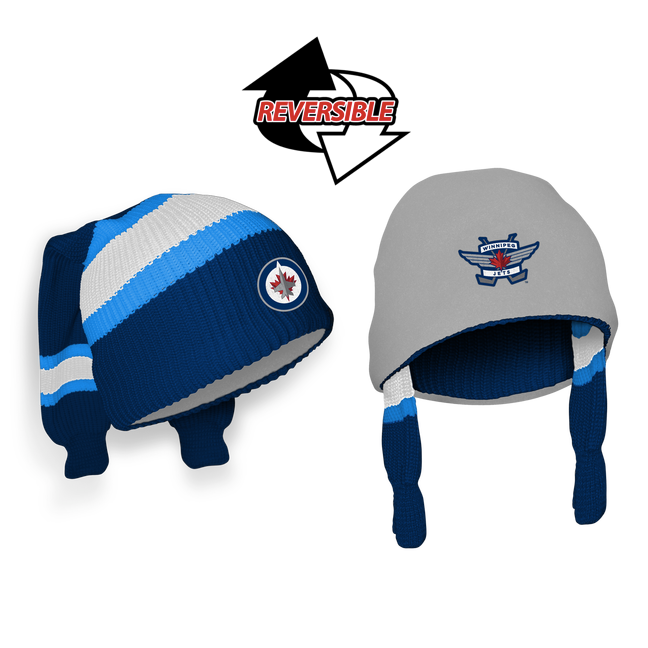 Reversible Winnipeg Jets Winter Hat 
