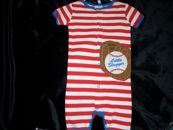 Baseball Creeper 9-12 mo