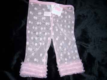 Jeweled Babylace Capri Leggings 2T