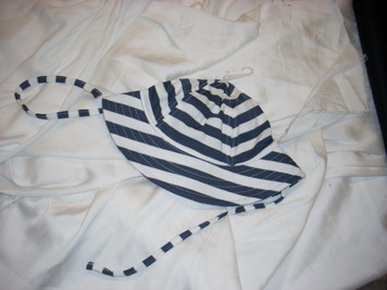 Primary Stripes Sun Hat 6 mo