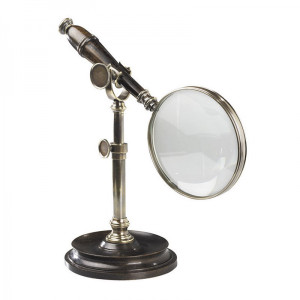 Magnifying Glass w/Stand Bronzed