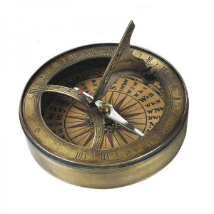 18th Century Sundial and Compass