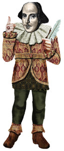 William Shakespeare Quotable Notable Card