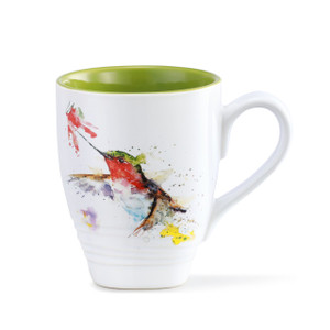 Hummingbird Mug by Dean Crouser 