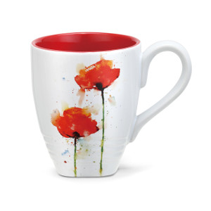 Poppy Mug by Dean Crouser