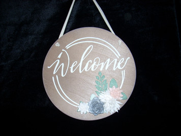 Hanging Decor Welcome