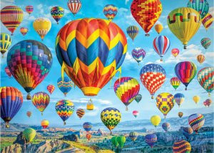 Balloons in Flight Jigsaw Puzzle 1,000