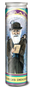 Secular Saint Candle Charles Darwin