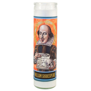 Secular Saints Candle Shakespeare