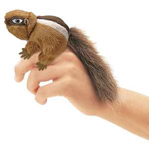 Folkmanis Mini Finger Puppet Chipmunk