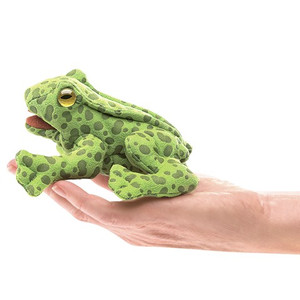 Folkmanis Mini Finger Puppet Frog