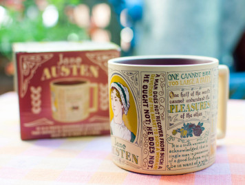 Jane Austen Literary Mug