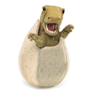 Folkmanis Puppet Dinosaur Egg