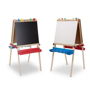 Melissa & Doug Deluxe Wooden Standing Art Easel