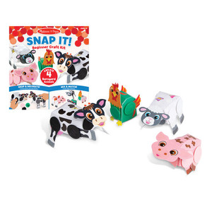 Snap It Beginner Craft Kit Barnyard Animals