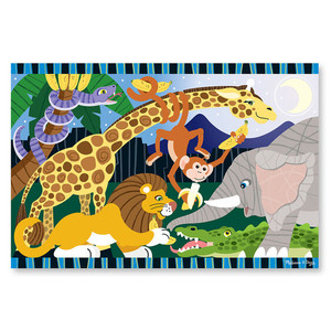 Melissa & Doug Floor Puzzle Safari Social