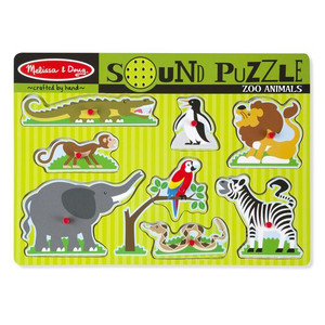 Melissa & Doug Sound Puzzle Zoo Animals