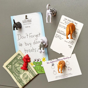 Dog Butt Magnets, Set of 6
