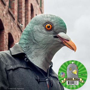 Pigeon Head Mask