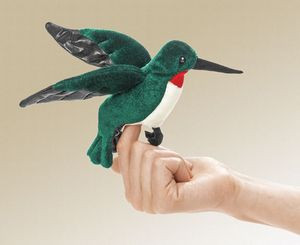 Mini Hummingbird Finger Puppet