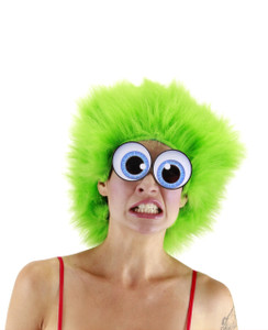 Elope- Fuzzy Wig- Lime