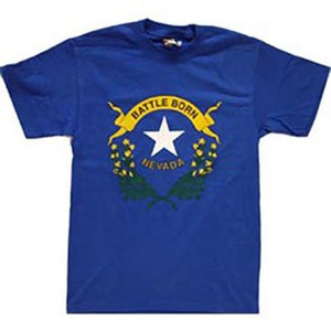 Nevada Battle Born Adult T Shirts 2XL