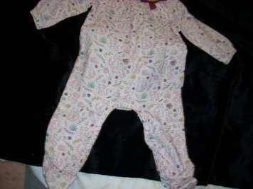 Pink Ruffled Romper 3-6 mo