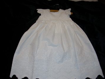 Christening Gown 2 piece 0-6 mp