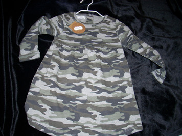 Camo Dress 12-18 mo