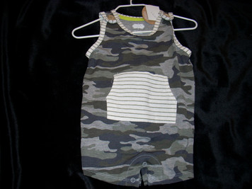 Camo Romper 3-6 mo