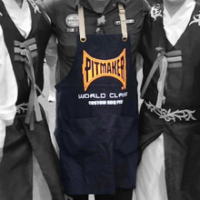 Pitmaker Apron - Black/Orange