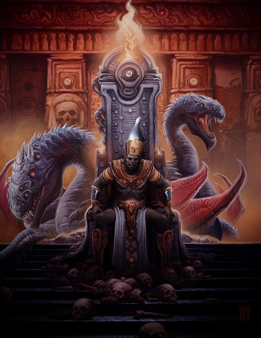 Masks of Nyarlathotep The darkness is near Chaosium Inc.