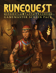 RuneQuest Gamemaster screen pack front cover