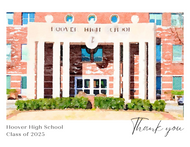 Thank you notes for Hoover High School Class of 2025