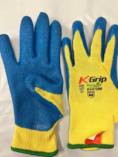Liberty KV4729 M Kevlar Coated Cut Rest Gloves Case 72 Pairs
