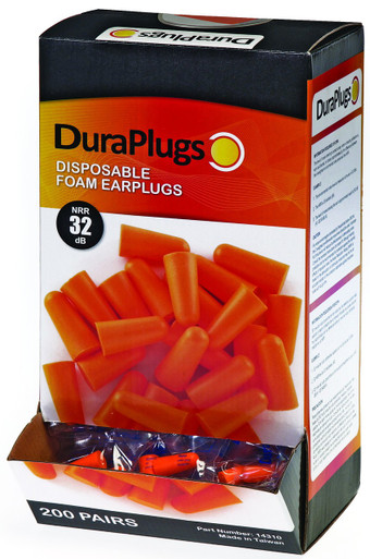Liberty 14310 Uncorded Foam Earplugs Cs/2000 Pairs (10x200)