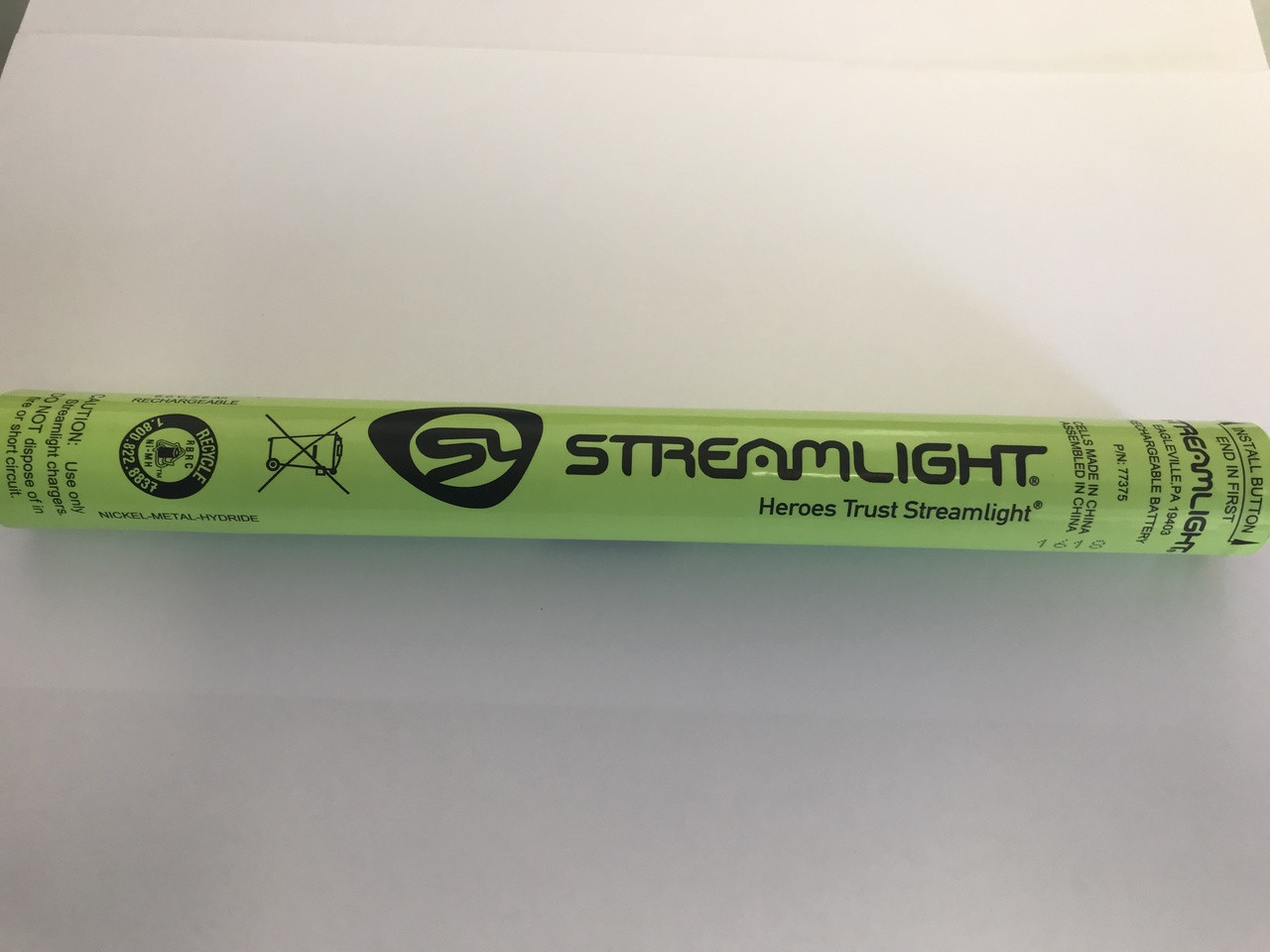 STREAMLIGHT NiMH Battery - 20-XP, Ultra & PolyStinger Battery - 75375