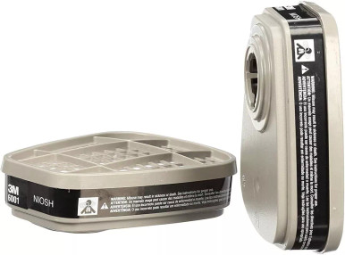 3M 6001 OV Cartridge For 3M Respirators