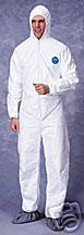 Dupont TY122S M Tyvek Coveralls Bunny Suit Case/25