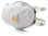 3M 8233 N100 Respirator W\Valve 3M8233 Case 20/Each