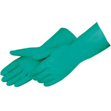 Liberty 2960SL 2960C L Large Green Nitrile Unlined 13"/11 Mil 1 dz From 16.00 12+