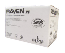 SAS 66517 M Medium Raven Black Nitrile Exam Gloves Powderfree Case 1000 (10 x 100)