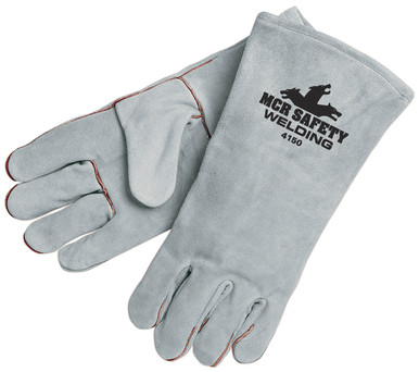 MCR Safety 4150 Grey Premium Select Welder  Gloves 1 Dz Pairs
