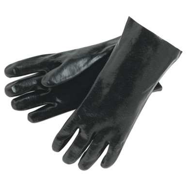 MCR 6212 Liberty 2233 12" Black PVC Gloves Smooth Dz