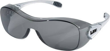 MCR OG112AF Law OTG Safety Glasses Gray AF Lens Ea