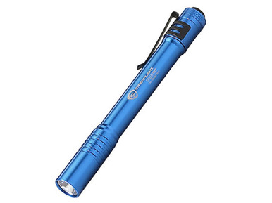 Streamlight 66122 Blue Stylus Pro Pen Light Flashlight 100 Lumens