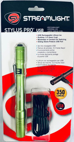 Streamlight 66145 Lime Green Stylus Pro Penlight USB 120V AC Flashlight  350 Lumens From $54.99 4+