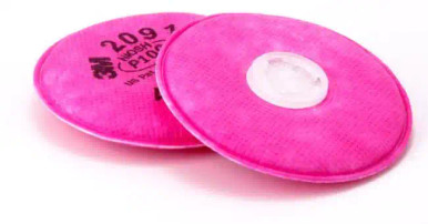 3M 2091 P100 Filter For Respirator 6200 7502 6800 1Pair