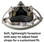 3M 6300 Large Respirator Face Piece 1/2 Mask Ea